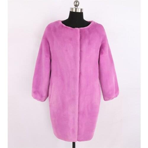 Winter Jackets For Women Elegant Womens Winter Jacket 2021 Casual Quilted Coat For Women Mink Fur Artificial Fur Coat Fashion