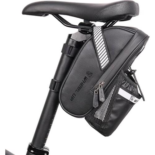 1pcs Outdoor Waterproof Bicycle Tail Bag Road Bike Rear Seat Water Bottle Storage Saddle Pocket Cycling Accessories