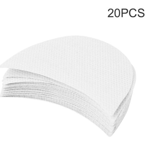 20pcs Professional Eyeshadow Shields Under Eye Patches Disposable Eyelash Extensions Pads Protect Pad Eyes Lips Makeup Tool