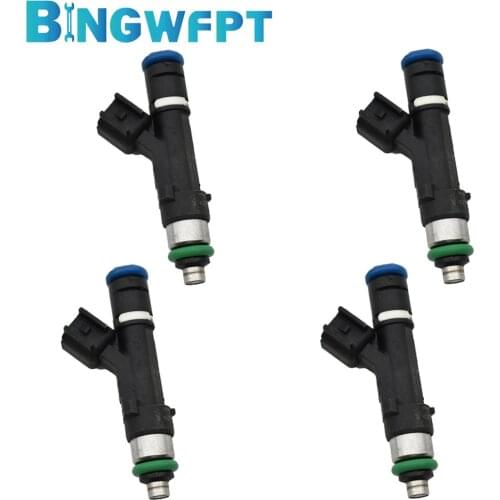4X Nozzle For Escape Fusion Lincoln MKZ Mazda Tribute Mercury Mariner Milan 2009-2012 0280158162 Fuel Injector