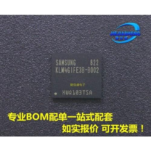 5pieces KLM4G1FE3B-B002 :FBGA-153