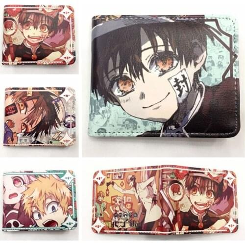 Anime Toilet-Bound Hanako kun Yugi Amane Wallet Fashion Student PU Leather Purse Cosplay Short Wallets Gift M0329