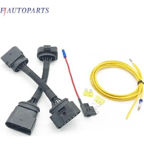 For VW Transporter T5 To T5.1 FaceLift Headlight Conversion Adaptor Wiring Harness Loom Connector