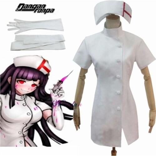 Danganronpa 3 Side: Despair Mikan Tsumiki Cosplay Sexy Nurse Uniform Dress Anime Cosplay Costume Halloween Costumes For Women