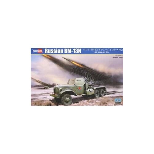 Hobby Boss 1/35 scale tank models 83846 Soviet BM-13N " Katyusha " mobile rocket launcher