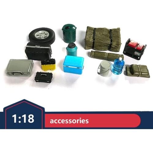 Century Dragon 1:18 car model scene accessories off-road car model accessories car model scene