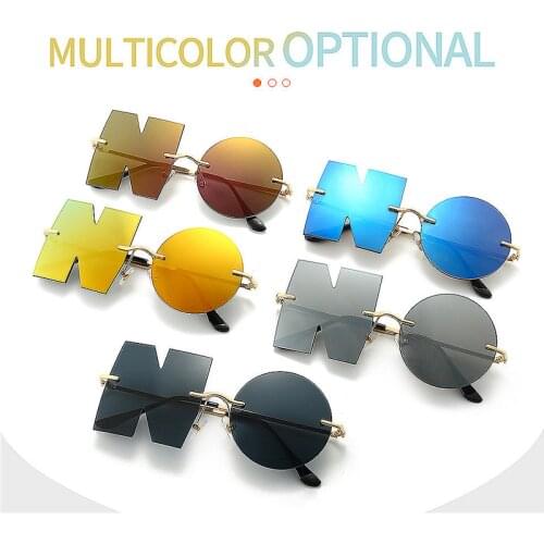 Fashion Letter NO Sunglasses Fashion Mountain Bike Bicycle Glasses Men Women Sports Sunglasses Hiking Running Cycling Eyewear