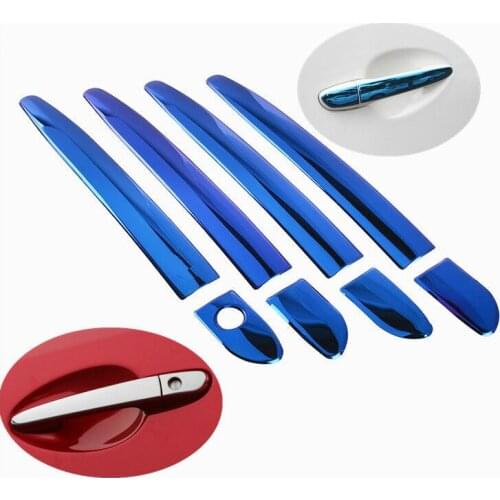 For Mazda CX-9 CX9 CX 9 MK2 2016 2017 2018 Stainless Steel Car Door Handle Cover Trim Sticker Car Accessories Styling