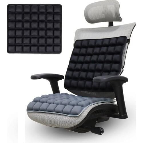 3D Airbag Seat Cushion Back Cushion Relaxation Decompression Massage Office Chairs Car Seat Cushion
