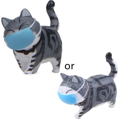 Portable Collection Model Cat Figurines for education Early Learning Cake Topper