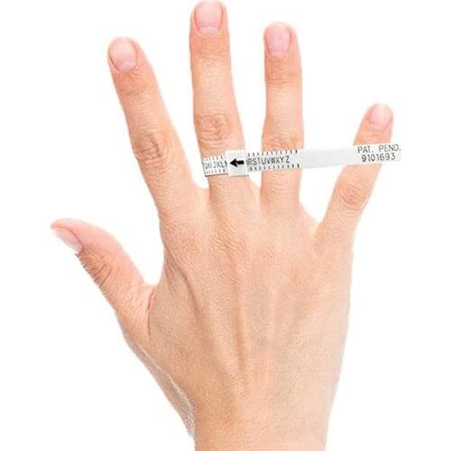 Size Ring Sizer Plastic Finger Sizing Measurement Belt Uk Ring Size Measurement Check Your Size Ring Sizer Measure Finger Size