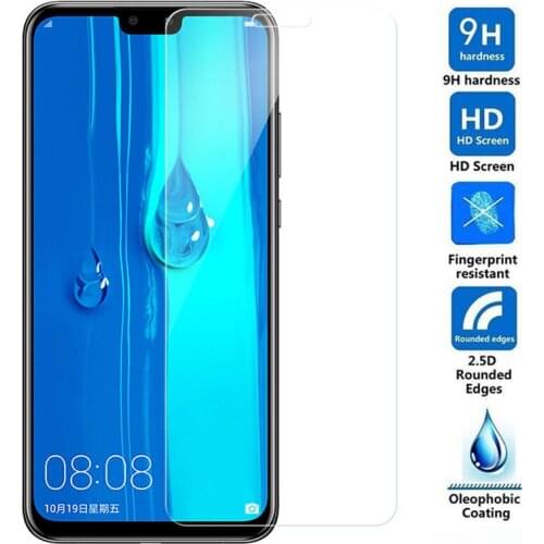10pcs/lot Tempered Glass Original 9H High Quality Explosion-proof Protective Film Screen Protector for Huawei Y9 2019
