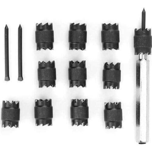3/8inch Spot Weld Drill Bit HSS Hex Shank Double Sided Spot Weld Cutter Remover Steel Iron Center Drill Bits