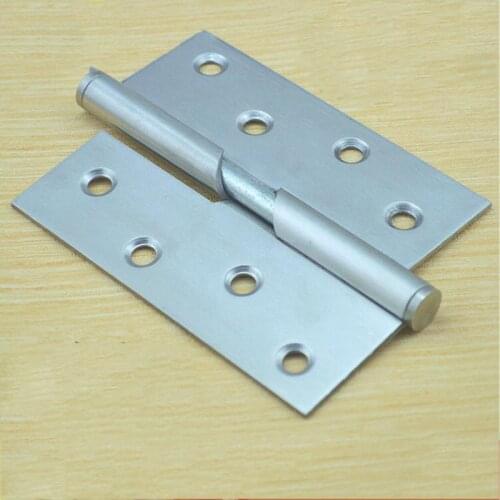4 inch stainless steel lift hinge toilet partition wooden door auto back self-closing hinge X4