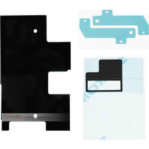 5pcs LCD Metal BackPlate Heat Sink Sticker for iPhone 7 8 Plus X Radiating Dissipation Antistatic Parts