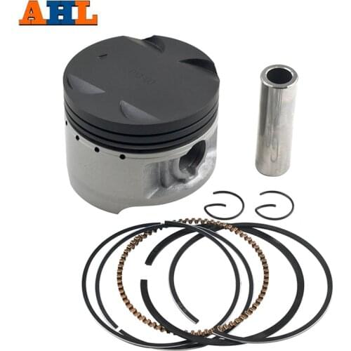 AHL Motorcycle STD~+100 Piston & Ring Pin Kit For Suzuki GN250 1985-2001 DR250 1982-1986 GZ250 Marauder 1999-2011 TU250 97-01