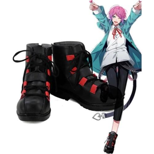 Division Rap Battle DRB Amemura Ramuda Hypnosis Mic Cosplay Shoes Boots Halloween Carnival Cosplay Costume Accessories