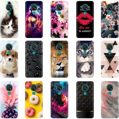 For Nokia 3.4 Case Silicon Soft Tpu Back For Nokia 3.4 Phone Cover 6.39" cute cartoon bumper shockproof protective Etui Fundas