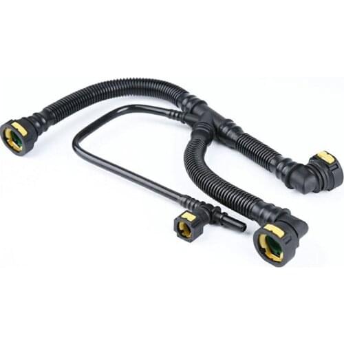 Car Engine Exhaust Crankcase Breather Tubes Waste Gas Vent Pipes for Citroen 1192W0/9675884280 for peugeot 307 308