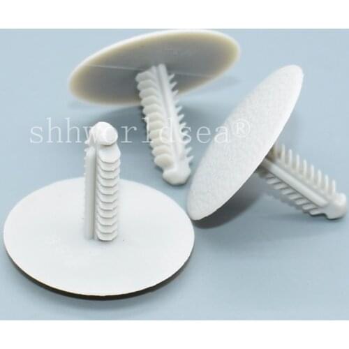 100PCS Free Shipping Grey Retainer Auto Plastic Fastener Fastener Retainer Clips Automotive Plastic Clips Fasteners