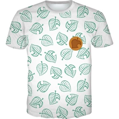 2020 Animal Crossing T shirt 3D Printed Mens t shirt Tom Nook Cosplay Costume Summer Short Sleeve tshirt Harajuku streetwear