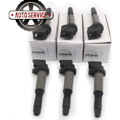 For BMW 128i 135i 323i 325ci 328 Xdrive 330i 335i 525i 528xi 530i 535xi X3 X5 X6 Z3 Z4 12130495289 7 551 260 6Pcs Ignition Coils