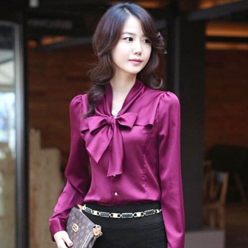 Женские шифоновые рубашки Longqibao China At AliExpress