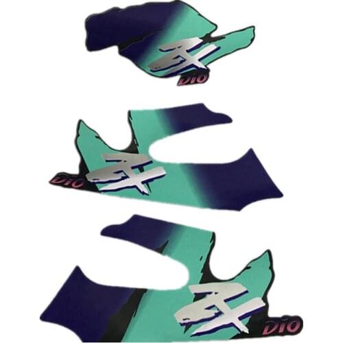 For HONDA DIOZX AF18 AF25 AF27/AF28 AF34/AF35 Motorcycle scooter body fairing sticker glue decals logo stickers Decals