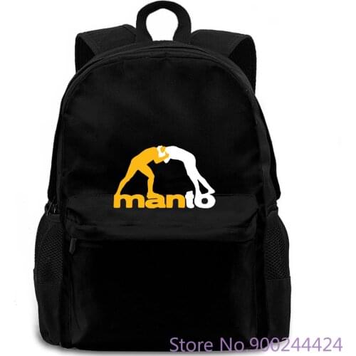 New MANTO Brazilian Jiu Jitsu Martialer Arter Mens Black Size S-3XL Fashion New s backpack