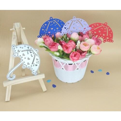 New umbrella metal stamping die template DIY scrapbook decorative embossed DIY paper card