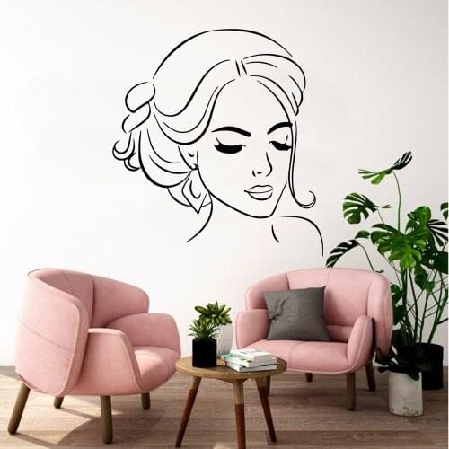 Drop Shipping Elegant perm Decal Removable Vinyl Mural Poster Kids Room Nature Decor Background Wall Art Decal Drop Shipping