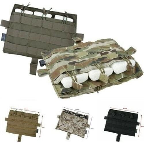 TMC2849 Front Panel Triple Mag Pouch Cartridge Bag For AVS JPC2.0 Tactical Vest