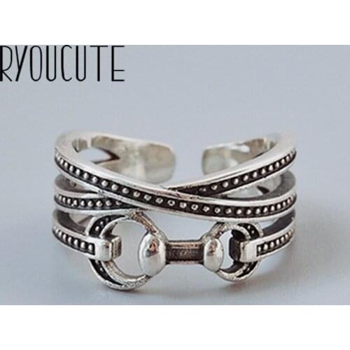 Boho Vintage Big Circle Rings For Women Wedding Band Men Finger Rings 2020 Female Bohemian Jewelry Gifts