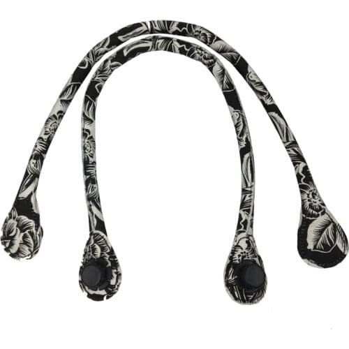 High Quality 67CM canvas Handles for Classic Mini O Bag Obag handbag hand bag silicon bags