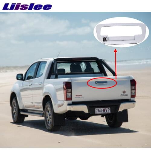 Car Reverse Rear View Camera For Chevrolet Isuzu D-Max 2012~2018 AUTO Parking Pickup Backup Back Door Handle Trunk CAM