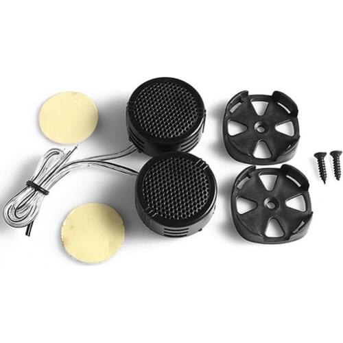 2Pcs 500W High Frequency Super Power Loud Dome Speaker Tweeter for Car