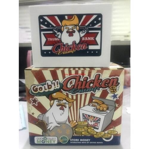 30pcs Chicken Money boxes toy Christmas banks gift kids money boxes Automatic Stole Coin Piggy Bank Money Saving Box Moneybox