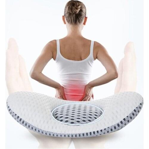Leaf Shape 3D Soft Waist Pillow Lumbar Disc Herniation Protector Cushion Support Pregnant Women Pillows Beddiing Sleep Pillows