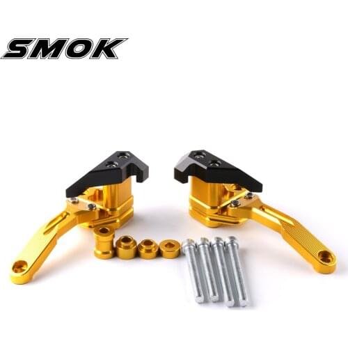 SMOK Motorcycle Accessories CNC Aluminum Alloy Frame Gurad Crash Slider Falling Protection For Kawasaki Z1000 2010-2016