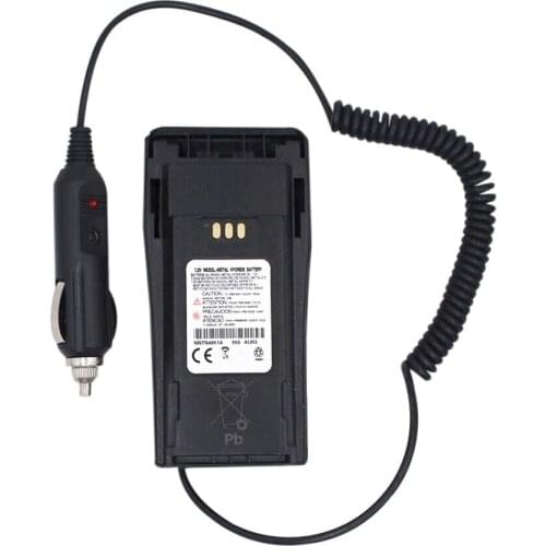 Car charger Battery Eliminator for motorola gp3688,gp3188 ep450 cp040 etc two way radio walkie talkie input DC 12V