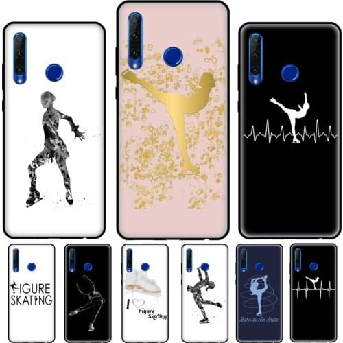 Figure Skating Ice Skating For Huawei Honor 8X 9X 7X 7C 6A 8A 7S 8S 8 9 10 10X Lite 10i 7A 20 6C 4C Pro Case Cover