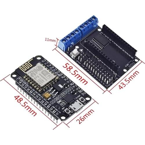 ESP-12E CP2102 NodeMcu Lua V2 Wireless Module Wifi Internet of Things (IOT) Development Board Based On ESP8266 Micro USB To TTL