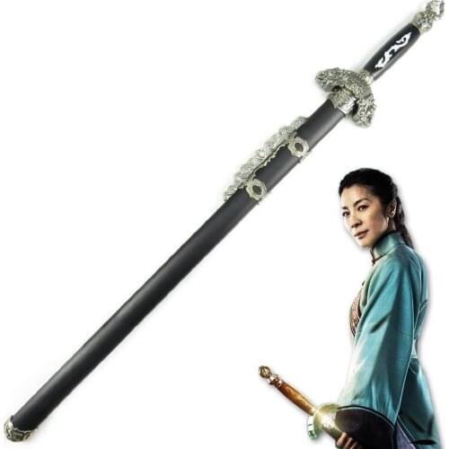 Movie CROUCHING TIGER HIDDEN DRAGON GREEN DESTINY Cosplay Wooden Sword Cosplay Prop