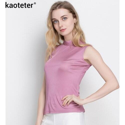 Kaoteter Women's Silk T-Shirts