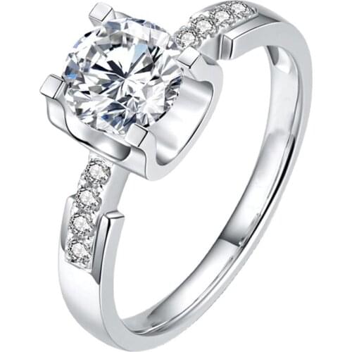 Bull Head Diamond 925 Sterling Silver Rings Women Engagement Luxury Wedding Party Gift Original Design Elegant Jewelry Cute Fine