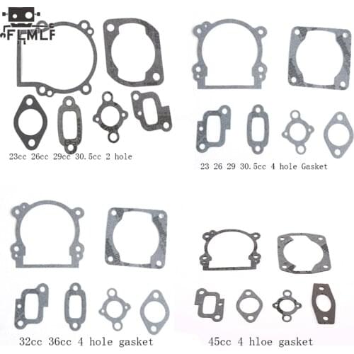 Crankcase Gasket & Cylinder Kit for 23cc 26cc 29cc 30.5cc 32cc 36cc 45cc Engine Fit for 1/5 HPI ROVAN ROFUN KM BAJA Losi Parts