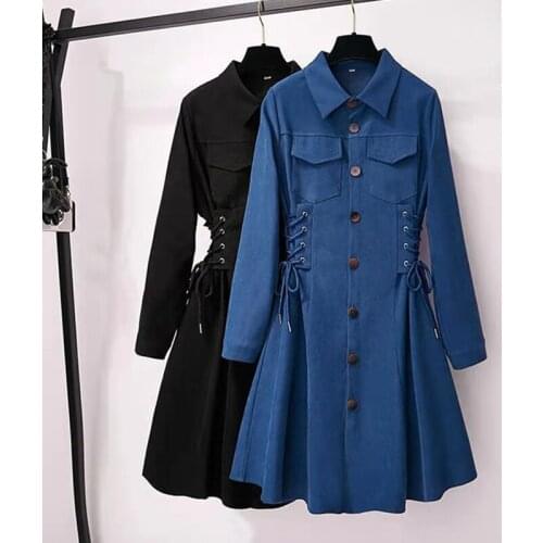 LDKVGSU Fashion Denim Dresses