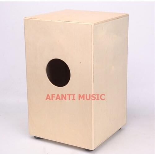 Afanti Music Sapeli Wood / Birch Wood / Natural Cajon (KHG-102)