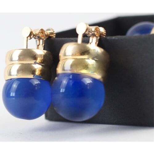 New Hunter X Hunter KURORO RUSHIRUFURU Earrings 1 Pair Ear Hook Ear Clip Cosplay Prop Gifts with Gift Box