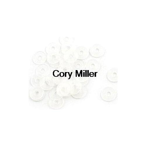 Plastic Spacer Insulation Gasket Ring Flat Washers 3.5mmx10mmx0.9mm